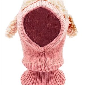🌺🌿TryCreations Crochet Baby Pink Plush Cap